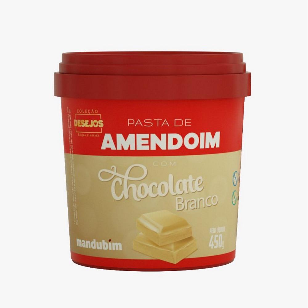 Pasta De Amendoim De Chocolate Branco