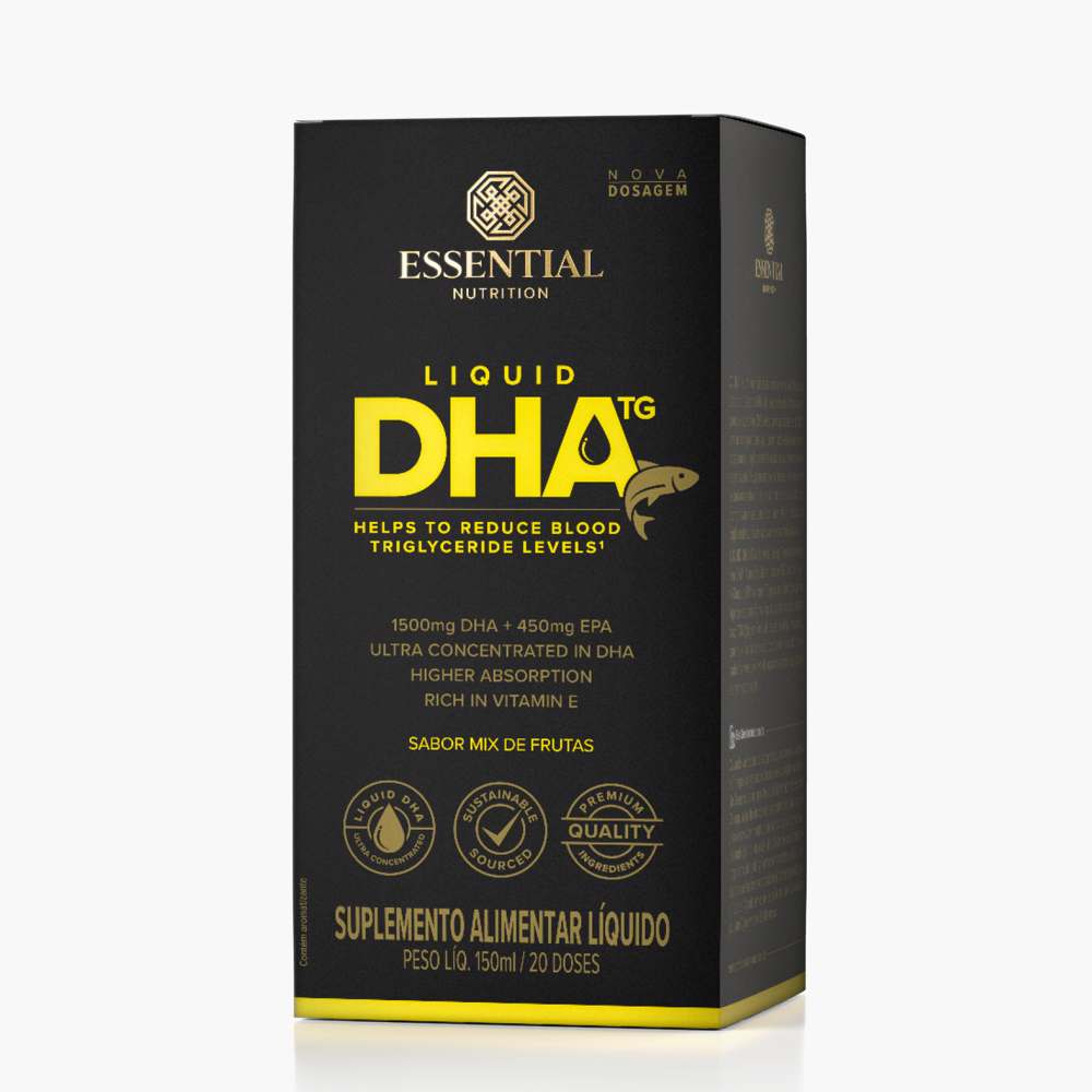 DHA TG  Ômega 3 ultraconcentrado em DHA - Essential Nutrition