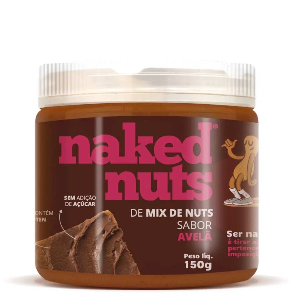 Pasta De Mix De Nuts Sabor Avel G Naked Nuts Uninatural