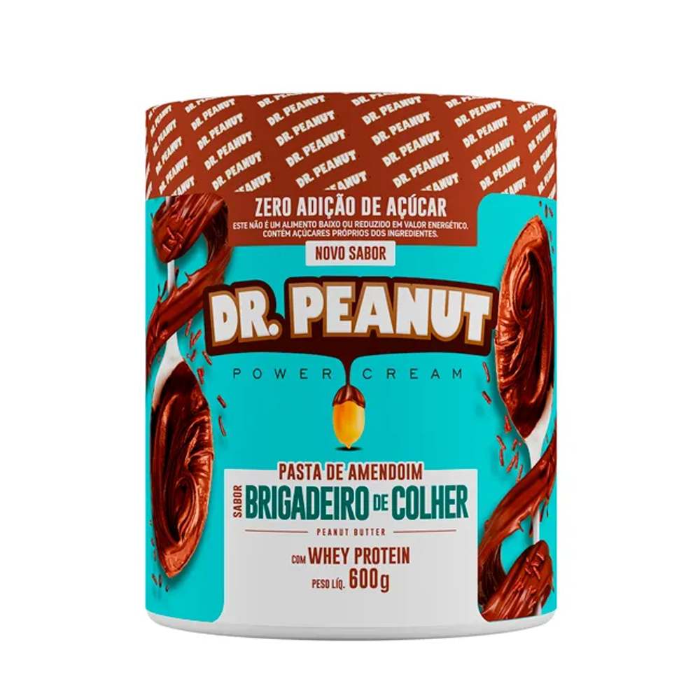 Pasta de amendoim com Whey Protein - Dr Peanut - Performance Nutrição  Esportiva