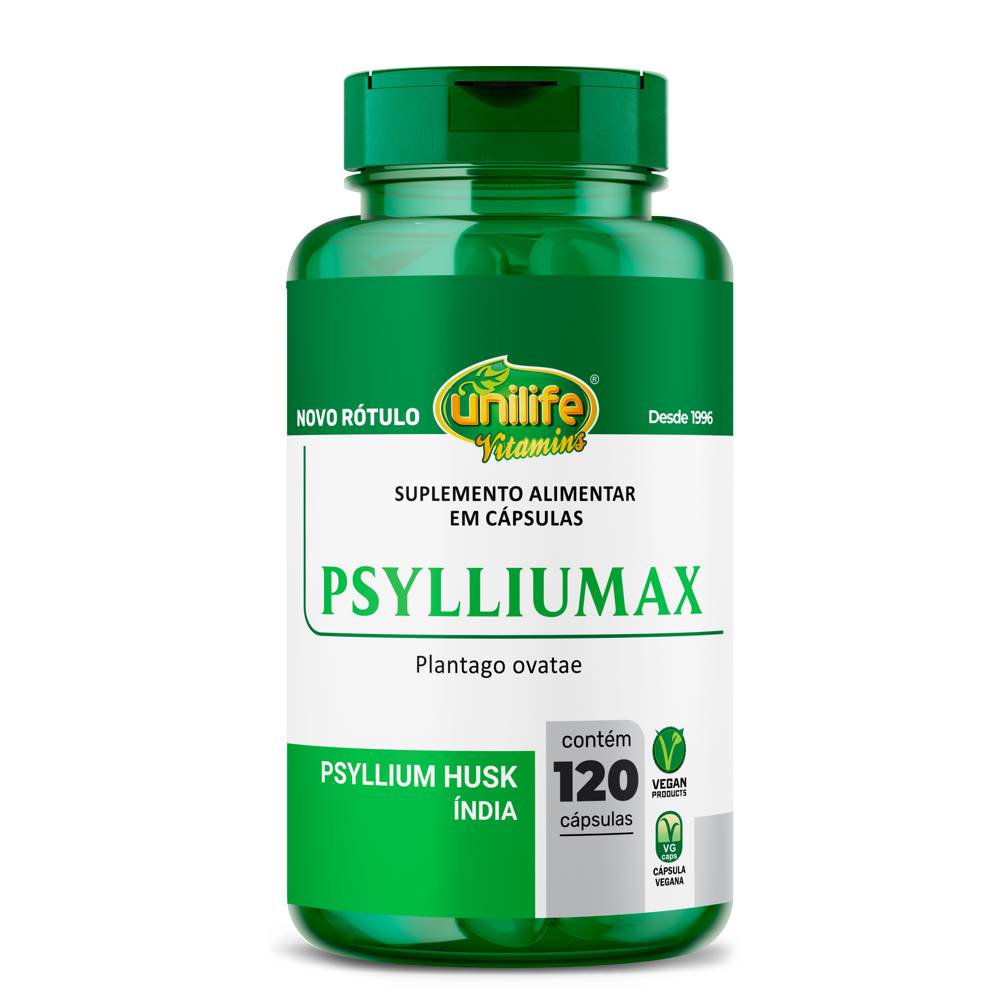 Psylliumax 120 Cápsulas Unilife :: UniNatural