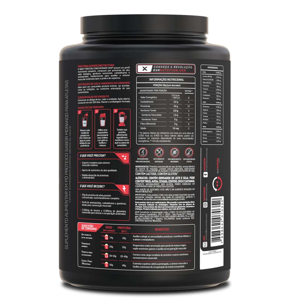 Whey Protein Concentrado 900g - Smart Fit Supps